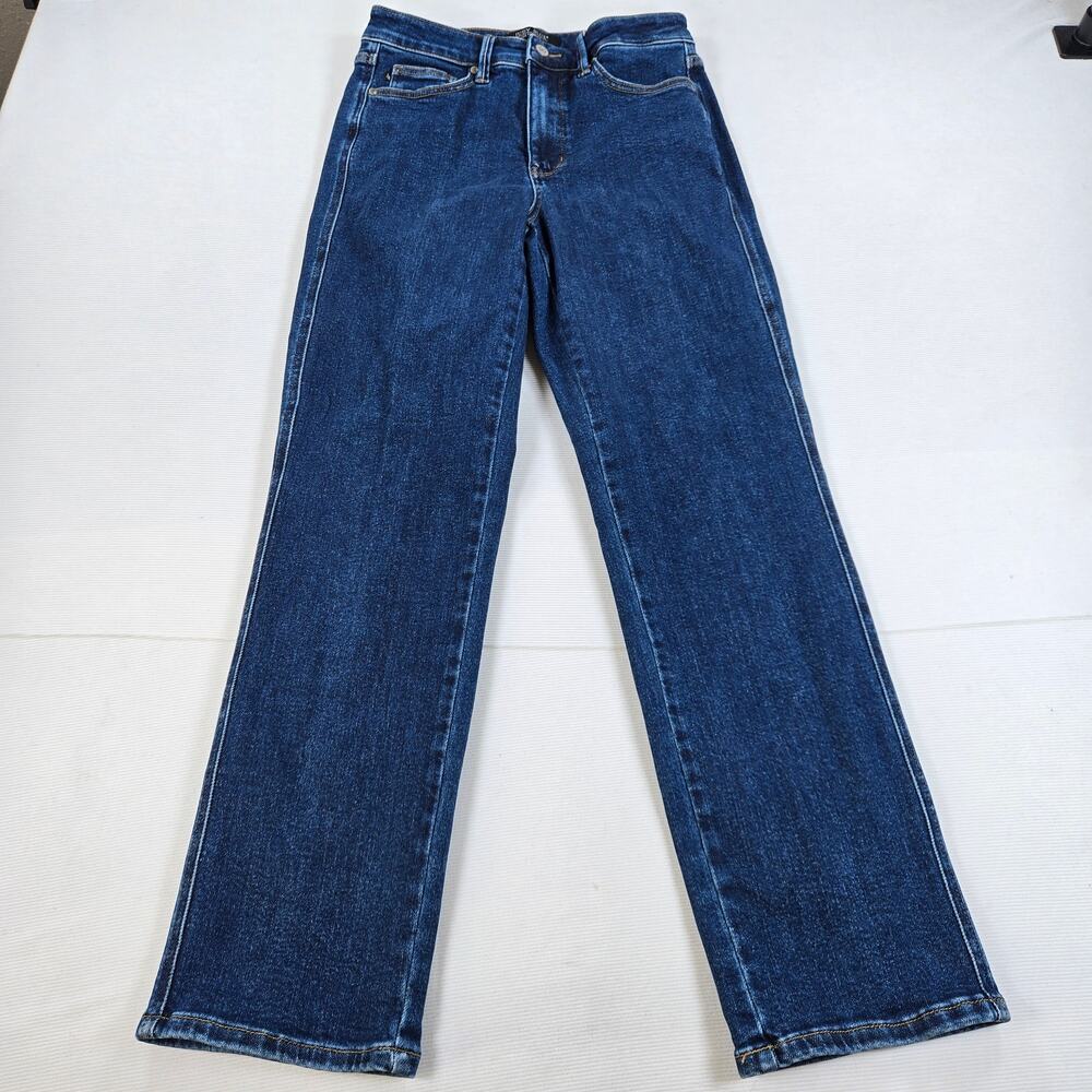 Judy Blue High Rise Straight Fit Tummy Control Classic Jeans Women's Size 28